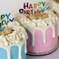 Dog Cakes | Dog Birthday Cakes | 4 Inch Drip Cake